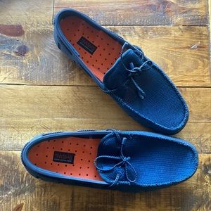 SWIMS NAVY LOAFER SHOE MEN 8
